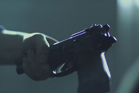hand in